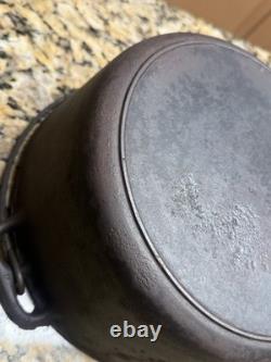 Unmarked Ozark No 8 Dutch Oven It Has Been Stripped And One Coat Of Seasoning