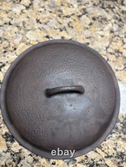Unmarked Ozark No 8 Dutch Oven It Has Been Stripped And One Coat Of Seasoning