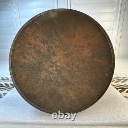 Utah Centennial Heavy 12 Cast Iron 3 Legs/foot Camp Dutch Oven With Tag & LID