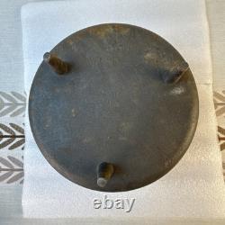 Utah Centennial Heavy 12 Cast Iron 3 Legs/foot Camp Dutch Oven With Tag & LID