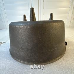 Utah Centennial Heavy 12 Cast Iron 3 Legs/foot Camp Dutch Oven With Tag & LID