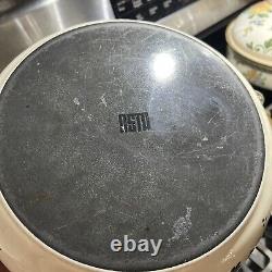 VTG ASTA Enamel Cookware Old Amsterdam Brass Set Floral 7 pieces