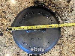 VTG Griswold #10 Cast Iron Slant Logo Tite Top Baster Dutch Oven 835A A2553