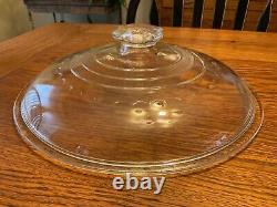 VTG Griswold 12 Glass Dutch Oven Dome Lid with Octagon Knob