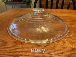 VTG Griswold 12 Glass Dutch Oven Dome Lid with Octagon Knob