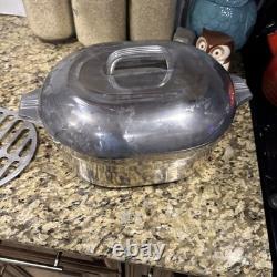 VTG Magnalite Wagner Ware 4265 P 8 Qt Roaster Dutch Oven Trivet & Lid? Beauty