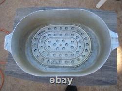 VTG WAGNER WARE SIDNEY O MAGNALITE X- LG 17 QT TURKEY ROASTER 4269 with TRIVET