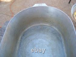 VTG WAGNER WARE SIDNEY O MAGNALITE X- LG 17 QT TURKEY ROASTER 4269 with TRIVET