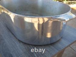 VTG WAGNER WARE SIDNEY O MAGNALITE X- LG 17 QT TURKEY ROASTER 4269 with TRIVET