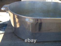 VTG WAGNER WARE SIDNEY O MAGNALITE X- LG 17 QT TURKEY ROASTER 4269 with TRIVET