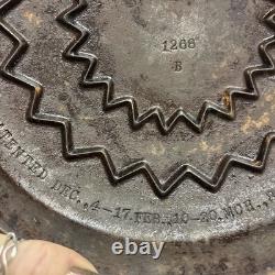VTG Wagner Ware Sidney O Cast Iron Drip Drop Roaster Dutch Oven With Lid 1268 No 8
