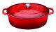 Vancasso Enameled Cast Iron Pot With Lid Dutch Oven Cookware Pot 3 /6 / 8l Oval