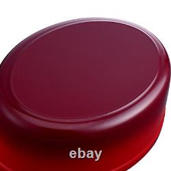 Vancasso Enameled Cast Iron Pot With Lid Dutch Oven Cookware Pot 3 /6 / 8L Oval