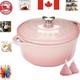 Versatile 5.5qt Dutch Oven With Lid Enameled Cast Iron For All Cooking Needs