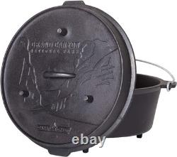 Versatile Dutch Oven and Skillet Combo