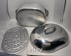 VillaWare 13 Qt. Dome Roaster Dutch Oven Authentic Italian Hand Casted Cookware