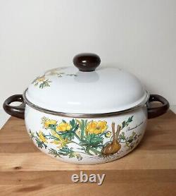 Villeroy & Boch Botanica Large 5-Quart Stock Pot Dutch Oven with Lid