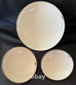 Villeroy & Boch Enamel Ware Pan Set Of 7 Pieces 1,2 & 4 Quart Sizes Plus Fry Pan