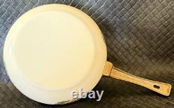 Villeroy & Boch Enamel Ware Pan Set Of 7 Pieces 1,2 & 4 Quart Sizes Plus Fry Pan