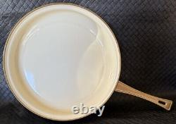 Villeroy & Boch Enamel Ware Pan Set Of 7 Pieces 1,2 & 4 Quart Sizes Plus Fry Pan