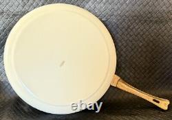 Villeroy & Boch Enamel Ware Pan Set Of 7 Pieces 1,2 & 4 Quart Sizes Plus Fry Pan