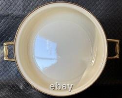 Villeroy & Boch Enamel Ware Pan Set Of 7 Pieces 1,2 & 4 Quart Sizes Plus Fry Pan