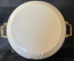 Villeroy & Boch Enamel Ware Pan Set Of 7 Pieces 1,2 & 4 Quart Sizes Plus Fry Pan