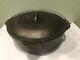 Vintage # 10 Cast Iron Dutch Oven Pot With Lid Bail Handle Made In Usa 12 X 5