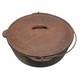 Vintage 13 Cast Iron Dutch Oven #12 Do With Ribbed Lid Made In Usa Calderon Pot