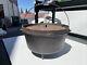 Vintage 3 High Legged Cast Iron Pot Dutch Oven With Lid 18.5 Pounds Unmarked