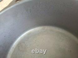 Vintage #8 Cast Iron Dutch Oven withHigh Dome Lid Fully Restored Nice