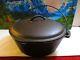 Vintage Birmingham Stove Cast Iron Dutch Oven No 8 Usa 10-5/8 With Lid Ref N22