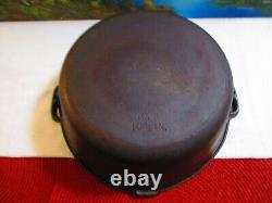 Vintage Birmingham Stove Cast Iron Dutch Oven No 8 USA 10-5/8 with Lid Ref N22