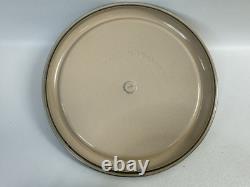 Vintage Cast Iron 5.5 Qt #26 Dutch Oven with Lid Green Ombre Enameled France