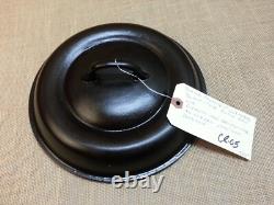 Vintage Favorite Piqua Ware Cast Iron Donut Dutch Oven French Bowl Lid Cover