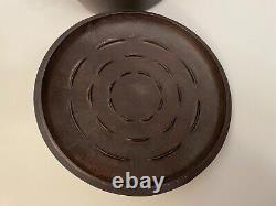 Vintage Favorite Piqua Ware Cast Iron Dutch Oven 8 c With Lid & Handle