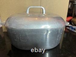 Vintage GHC Magnalite 8 Qt Roaster Dutch Oven with Lid No Trivet Made In USA