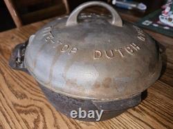 Vintage GRISWOLD 2603 A NO. 7 TITE-TOP Dutch Oven With Lid 2604B