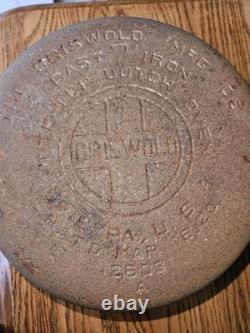 Vintage GRISWOLD 2603 A NO. 7 TITE-TOP Dutch Oven With Lid 2604B
