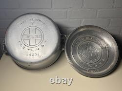 Vintage Griswold #7 Tite-Top Cast Alumimum Dutch Oven withLid & Handle A463 1/2 N