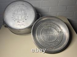 Vintage Griswold #7 Tite-Top Cast Alumimum Dutch Oven withLid & Handle A463 1/2 N