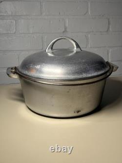 Vintage Griswold #7 Tite-Top Cast Alumimum Dutch Oven withLid & Handle A463 1/2 N
