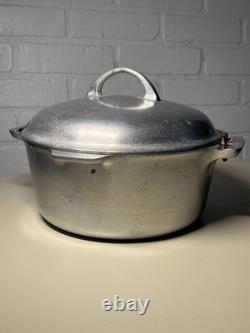 Vintage Griswold #7 Tite-Top Cast Alumimum Dutch Oven withLid & Handle A463 1/2 N
