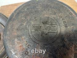 Vintage Griswold #8 Tite-Top Dutch Oven 833 H With 2551 C Lid Original Uncleaned