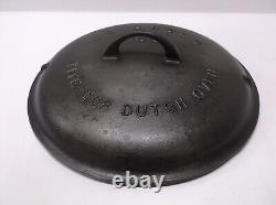 Vintage Griswold Cast Iron Tite-Top Dutch Oven Lid ONLY 2552B No. 9 Erie PA USA