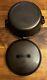Vintage Griswold Iron Mountain Cast Iron 8 Dutch Oven 1036 With Matching 1037 Lid