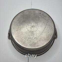 Vintage Griswold No 8 Hammered Aluminum Dutch Oven Pot A2165 W Lid A2108C BAIL