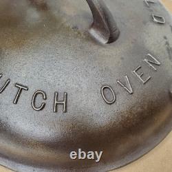Vintage Griswold Tite Top No 7 Dutch Oven Lid Only 2604 B