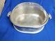 Vintage Guardian Ware Aluminum Roaster Dutch Oven With Glass Lid