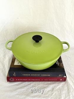 Vintage Le Creuset Dutch Oven Green Number 22 Soup Pot 2.75 QT